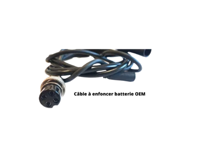 Câble double pour écran TFT et batterie - Image 2