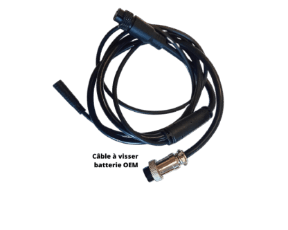 Câble double pour écran TFT et batterie
