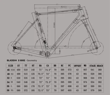 BLADE99 - GRAVEL SRAM RIVAL 420 W/h - Disque - Image 2